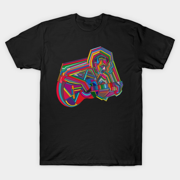 Guitarist T-Shirt by bulografik